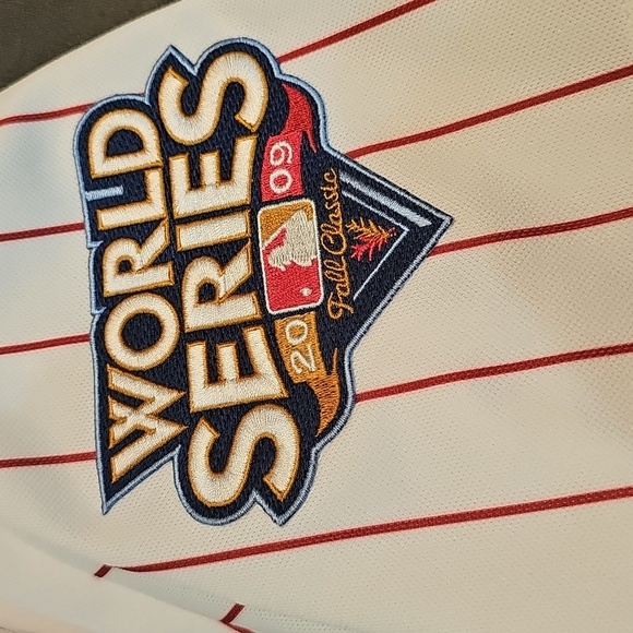 2009 World Series Phillies Jersey Werth Size XXL - Picture 5 of 5
